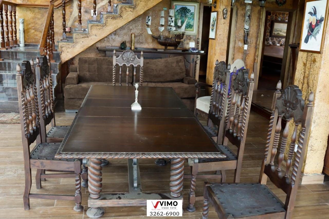 Mansao Rustica Medieval Luxo Santuario Bellatrix Campo Novo  エクステリア 写真